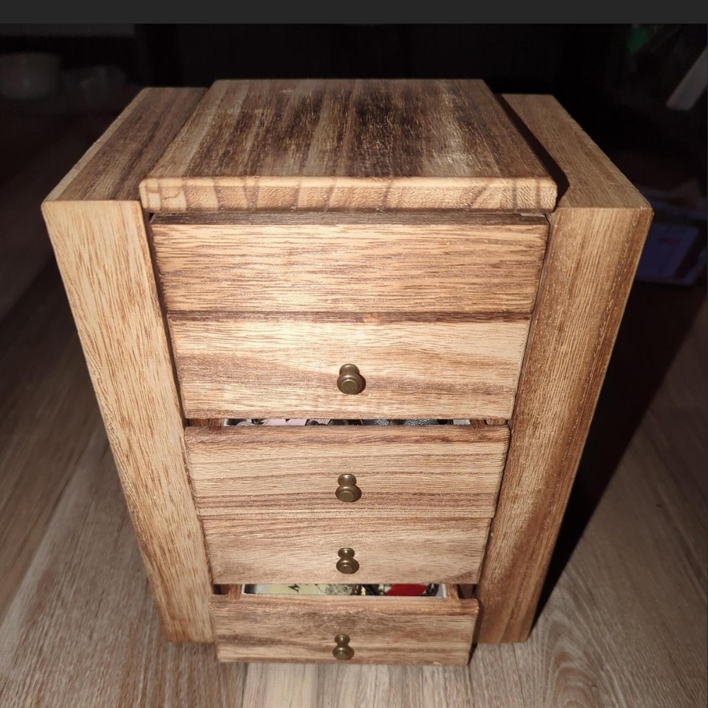 Wooden Storage Drawer Organizer